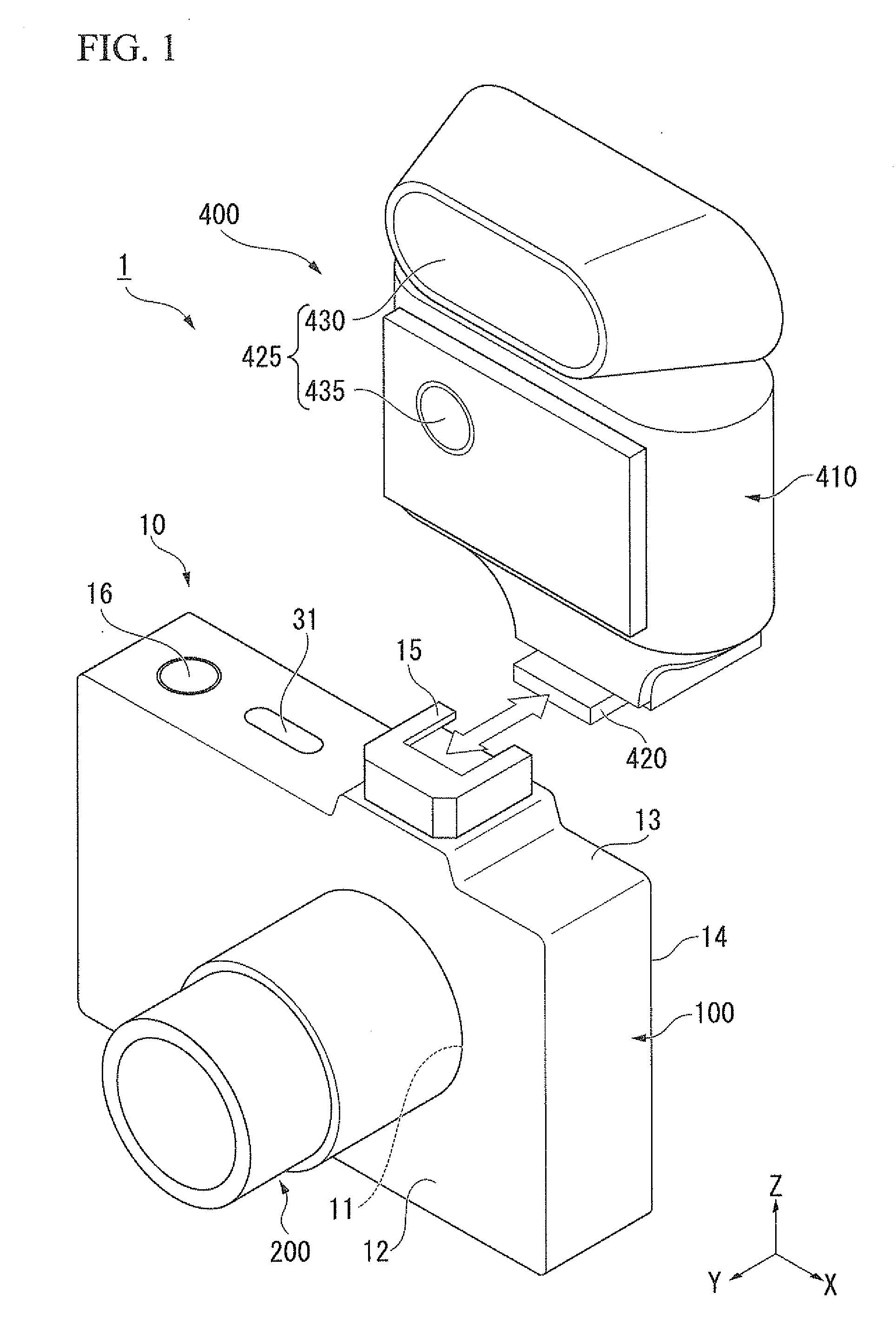 Accessory, camera, accessory control program, and camera control program