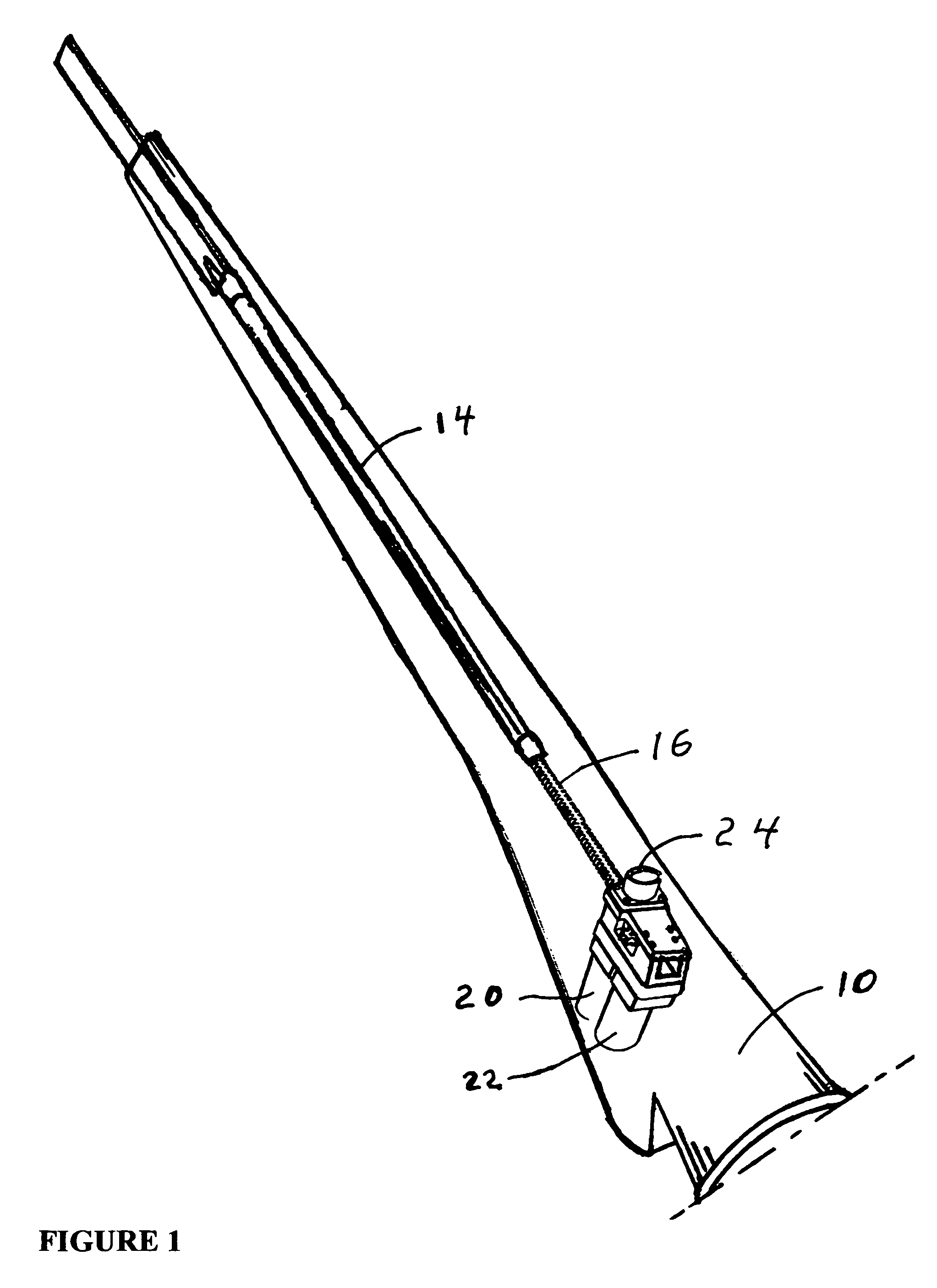 Servo-controlled extender mechanism for extendable rotor blades for power generating wind and ocean current turbines