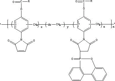 Thermosetting resin composition and prepregs and laminates produced by using the same