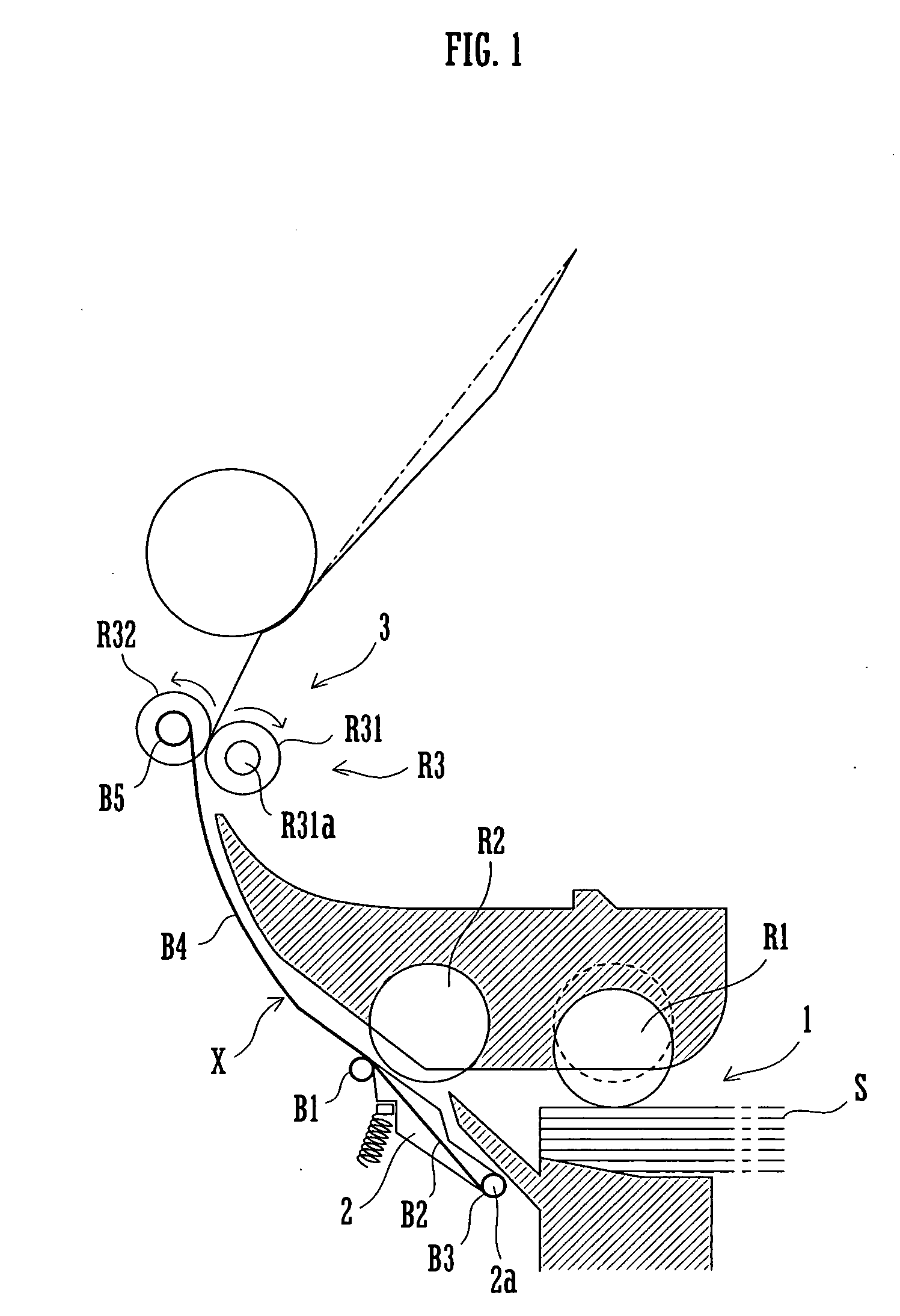 Sheet-conveying mechanism