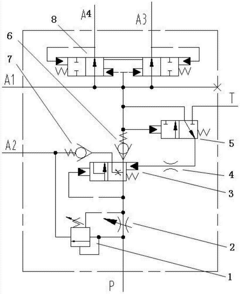 diverter priority valve