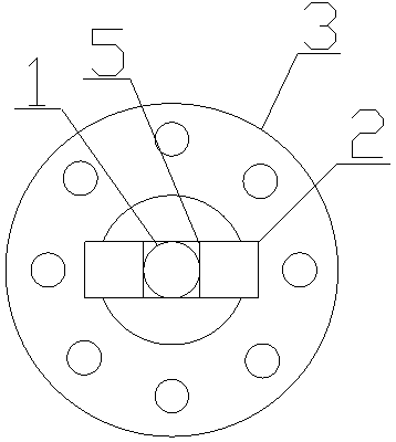 Flange machining tool