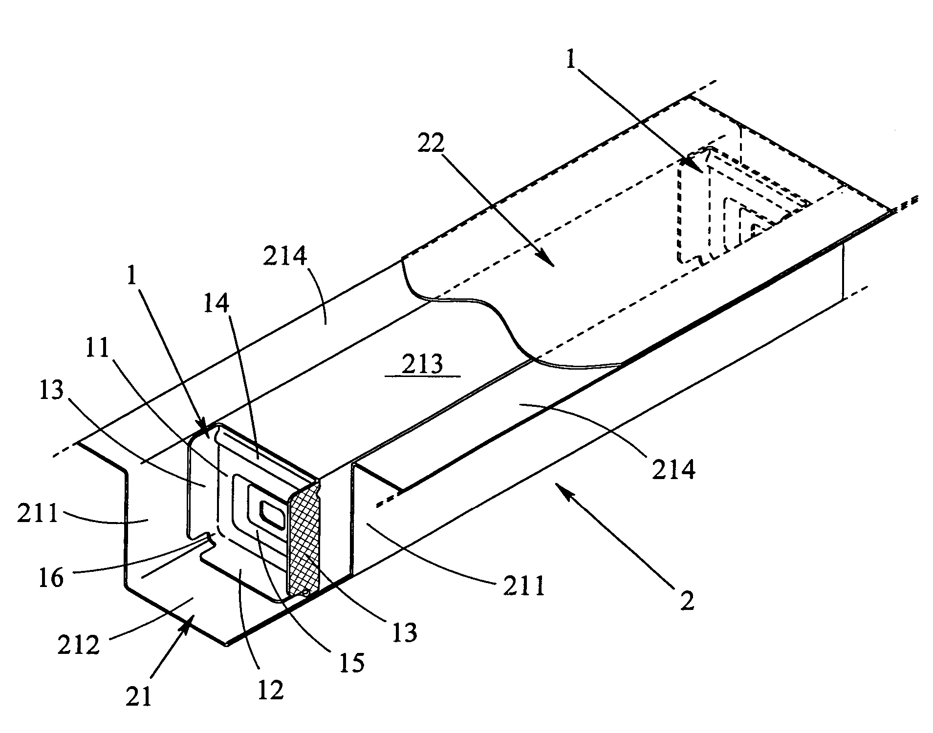 Bulkhead for raising strength and rigidity of vehicular frame members