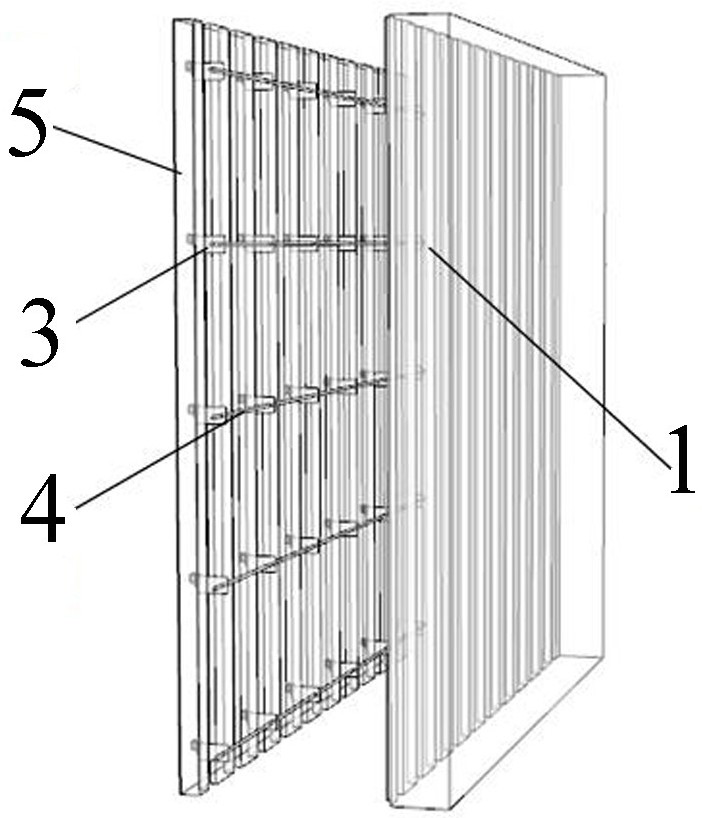 A kind of thermal insulation decoration compound lightweight PC outer protection wall and its manufacturing method