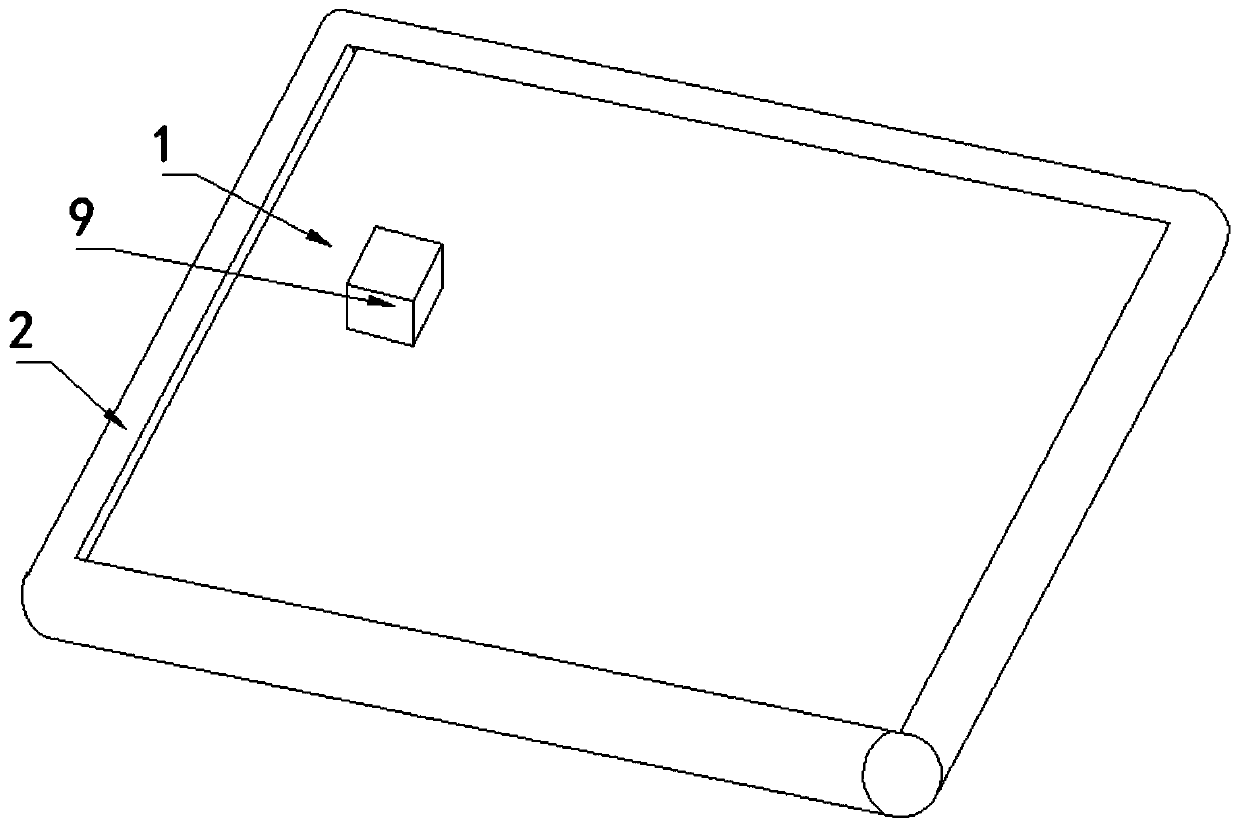 Solar panel and processing method