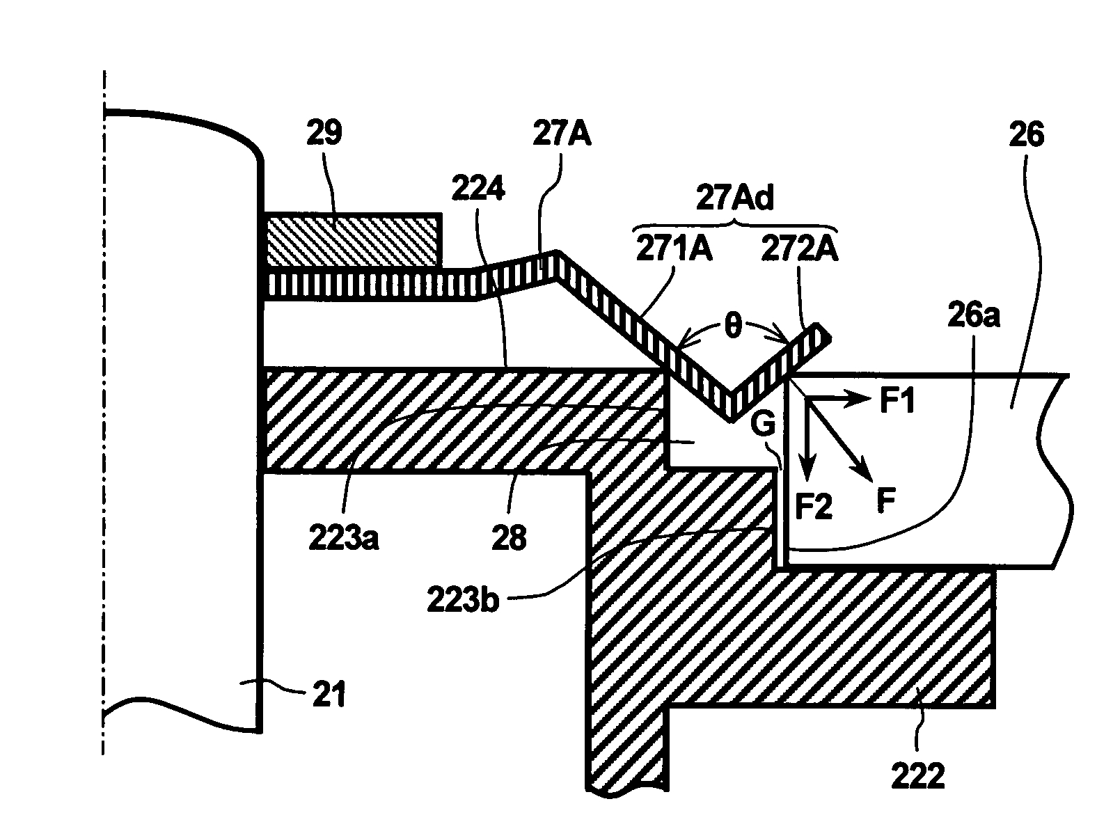 Motor having improved mechanism