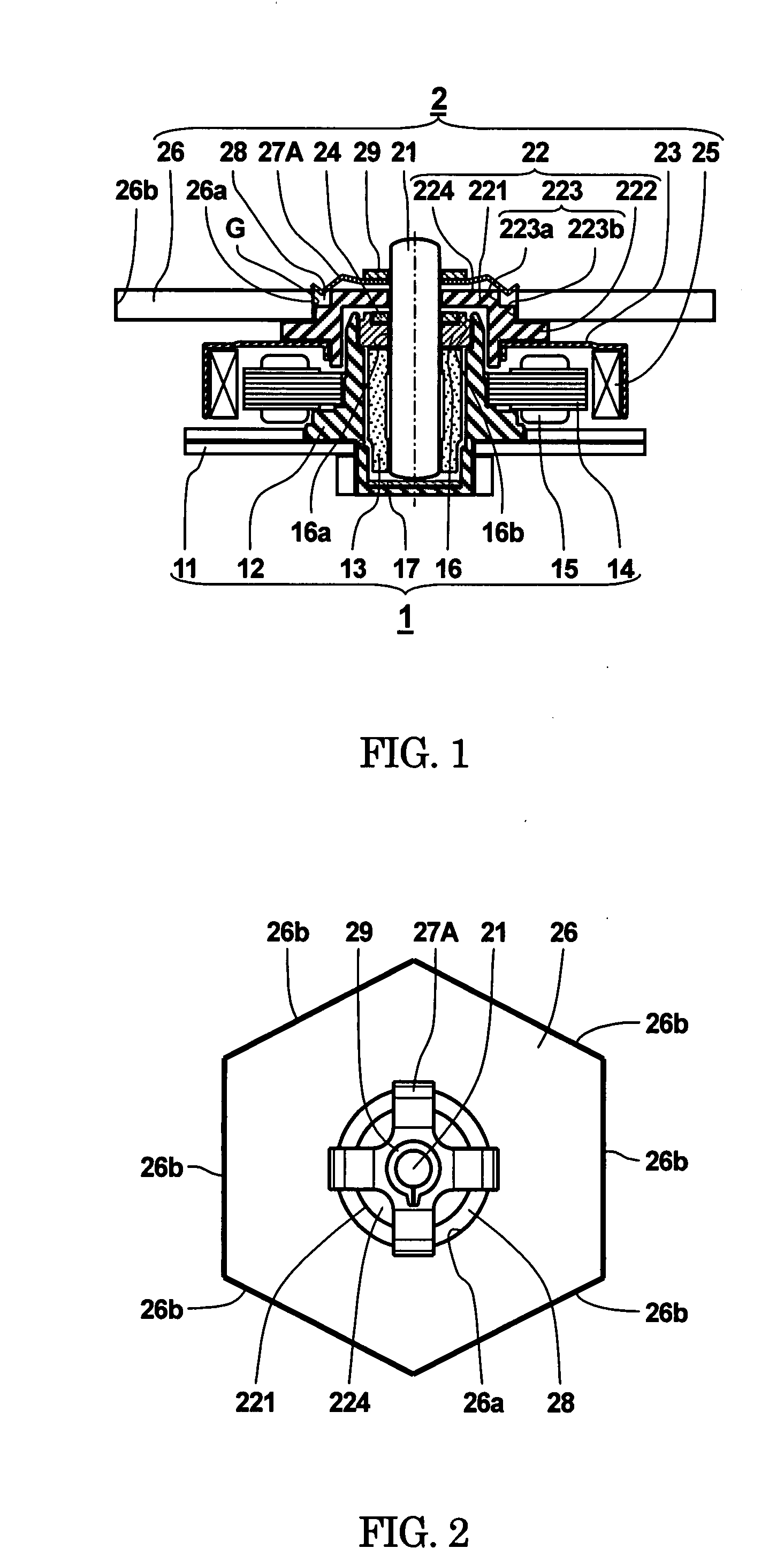 Motor having improved mechanism