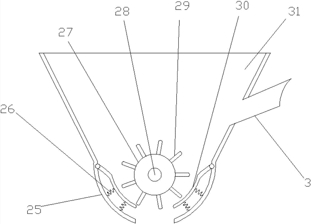 Efficient bone smashing and grinding device for food processing