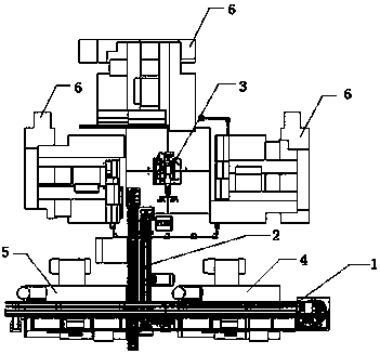 Full-automatic machining process of air conditioner compressor scroll plate