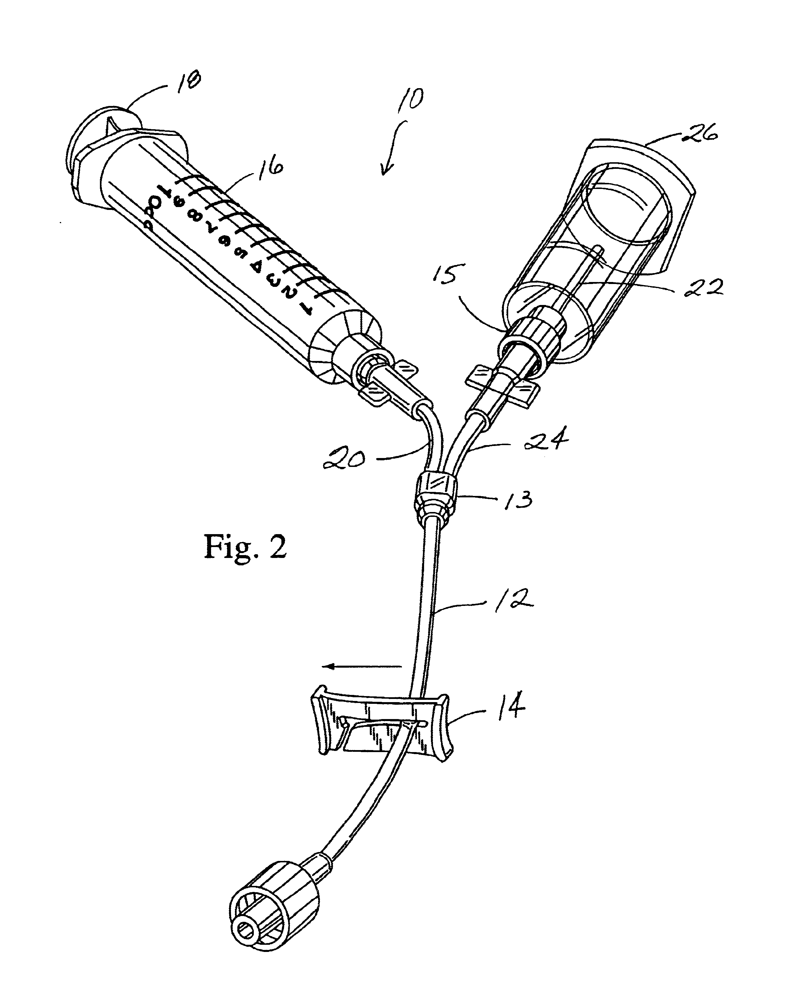 Blood drawing system