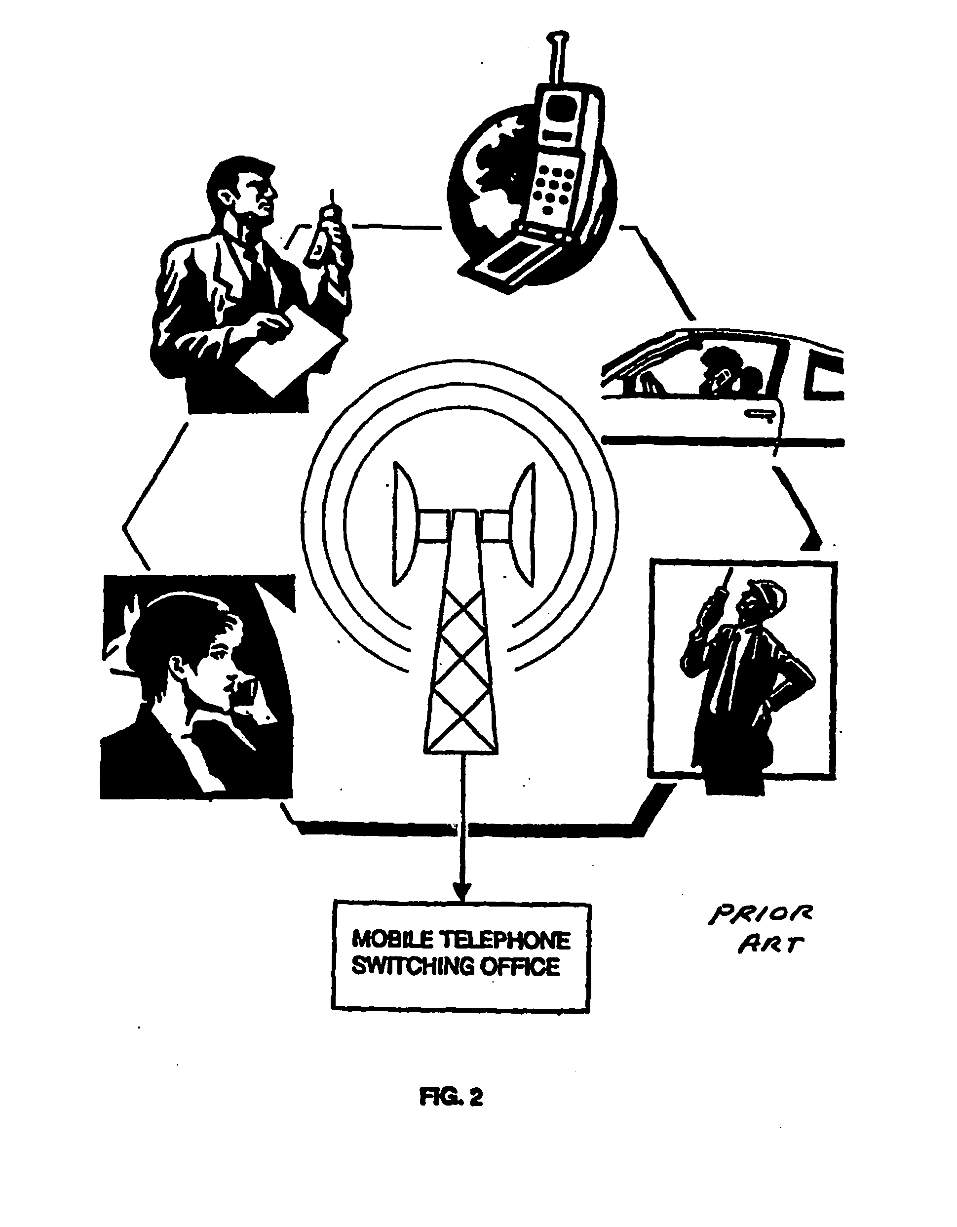 Cellular communication system with high speed content distribution