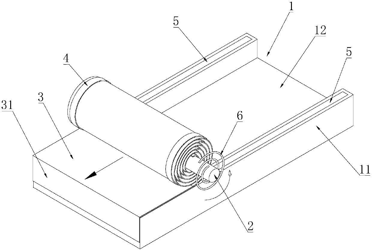 Track roller blind dust shield and track with same