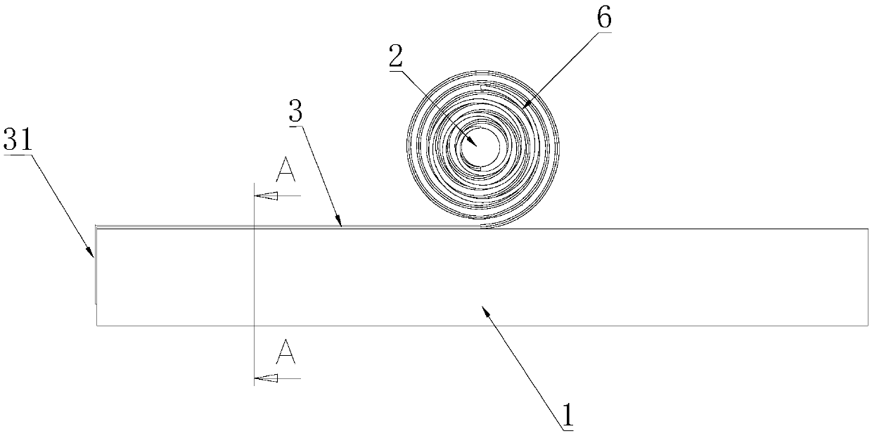 Track roller blind dust shield and track with same