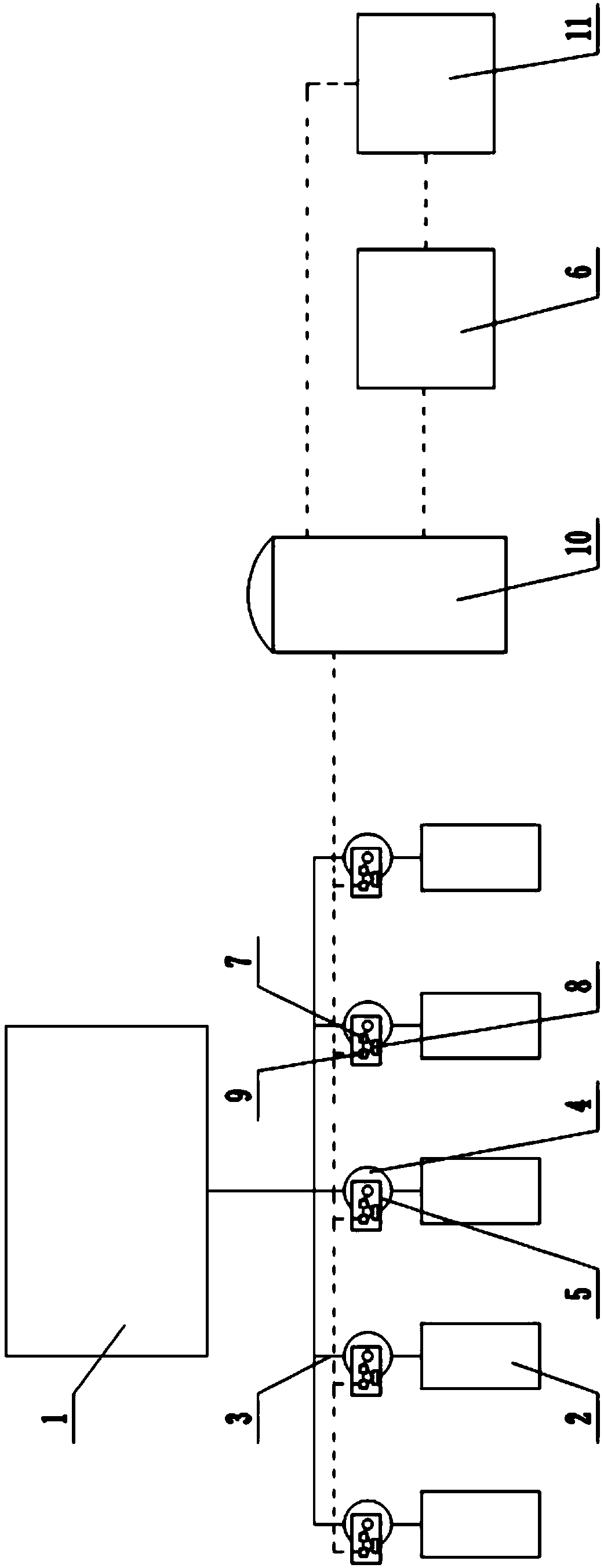 Heating control valve system based on technology of Internet of Things