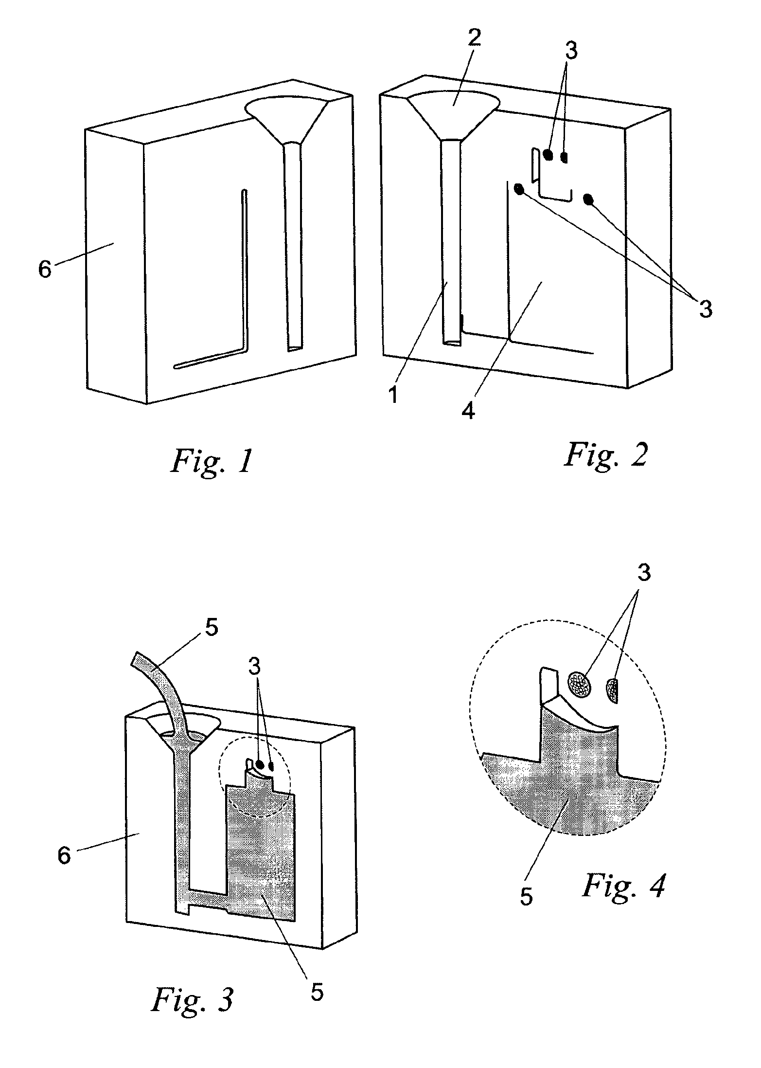 Breather for permanent aluminium-casting mould