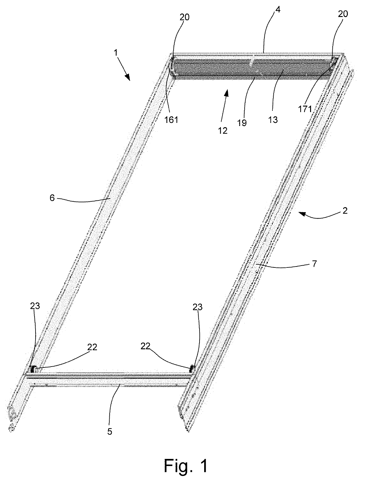 Screening arrangement with improved mounting bracket and end piece, window with such a mounting bracket and method of installing and uninstalling a screening arrangement in the window