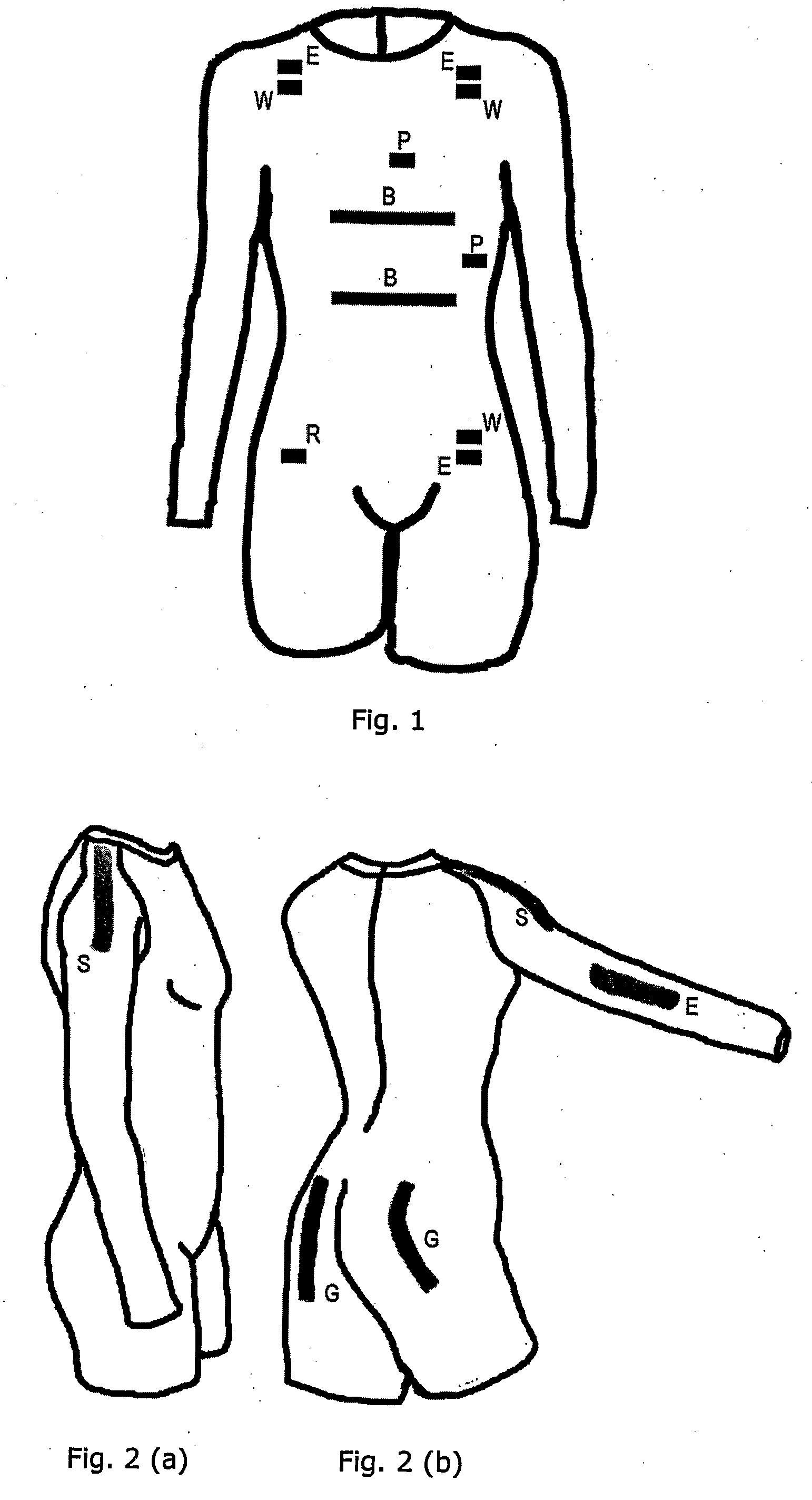 Knitted textile for the monitoring of vital signals