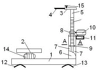 A dual-motor control device for rotating and pulling affected limbs for treating frozen shoulder