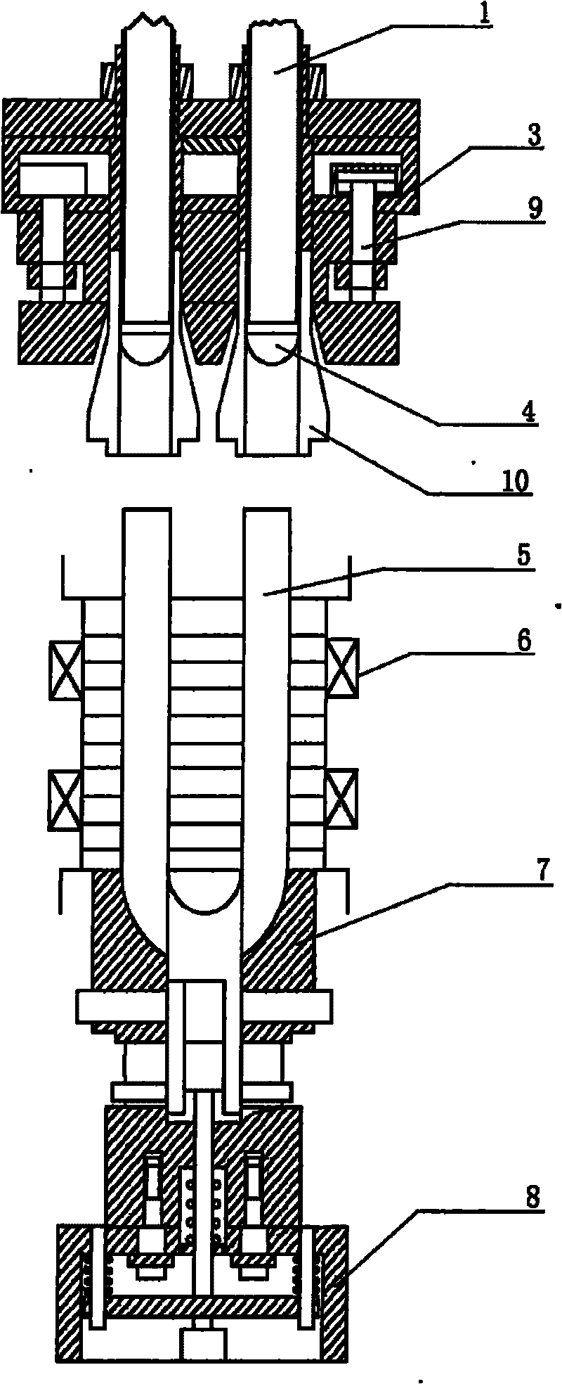 Method for expansion copper pipe