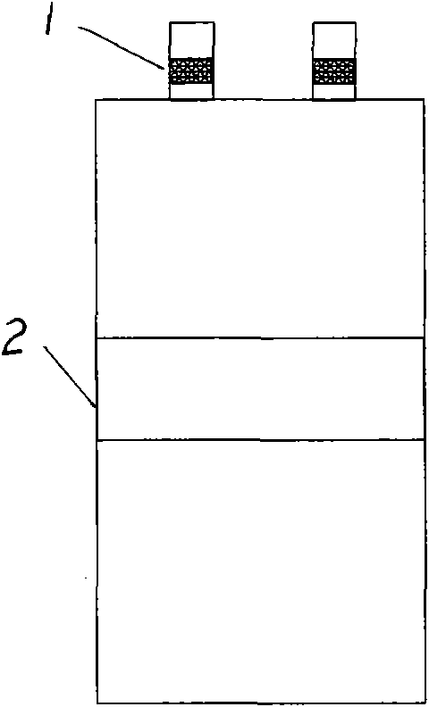 Production method of chargeable lithium polymer battery for simultaneously low-temperature discharge and heavy-current discharge