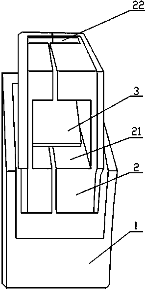 A secondary cable core insulation protection clamp