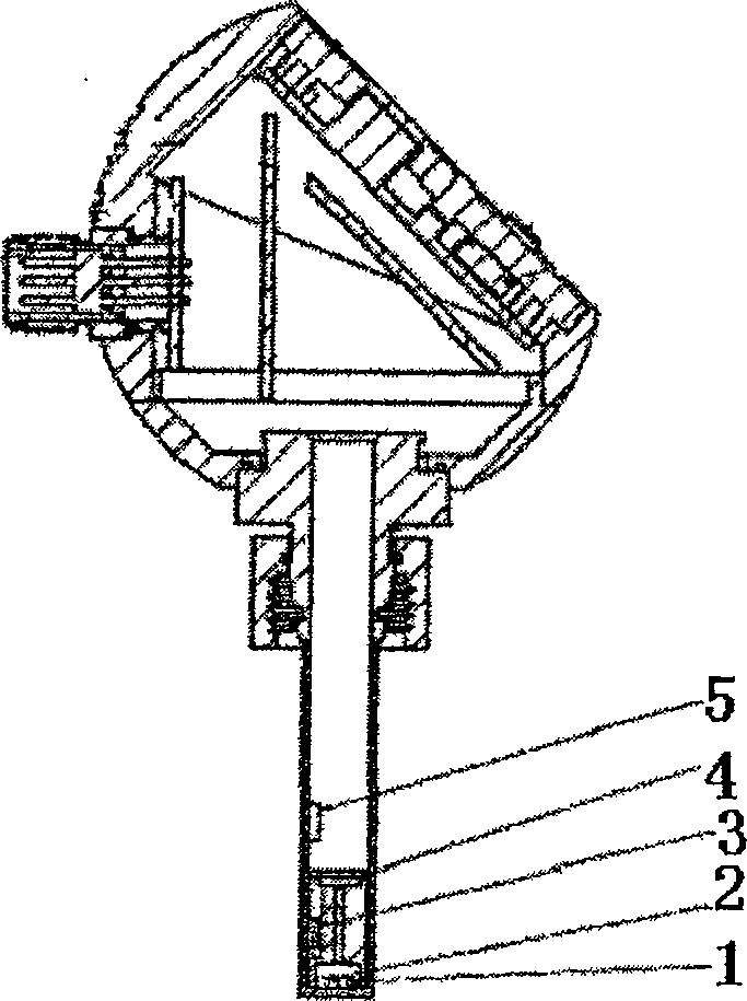 Flow quantity temperature detector