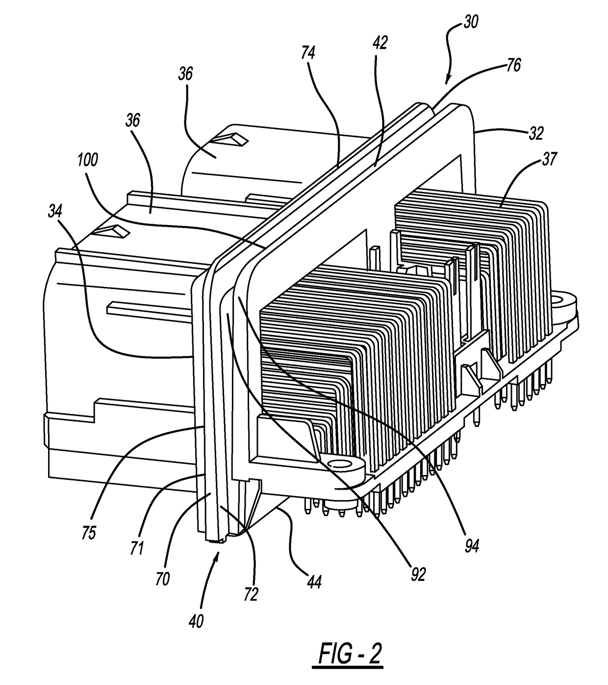 Mechanical housing and connector