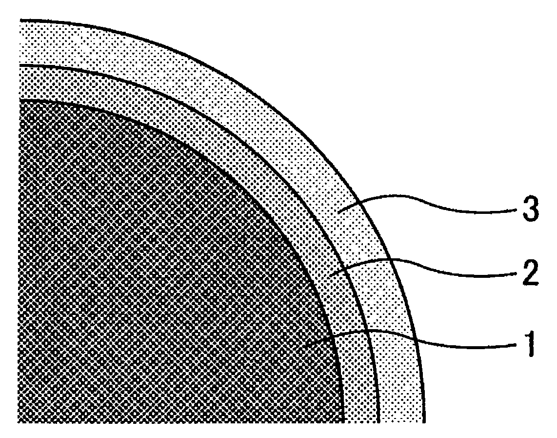 Surface-treated fluorescent material and process for producing surface-treated fluorescent material