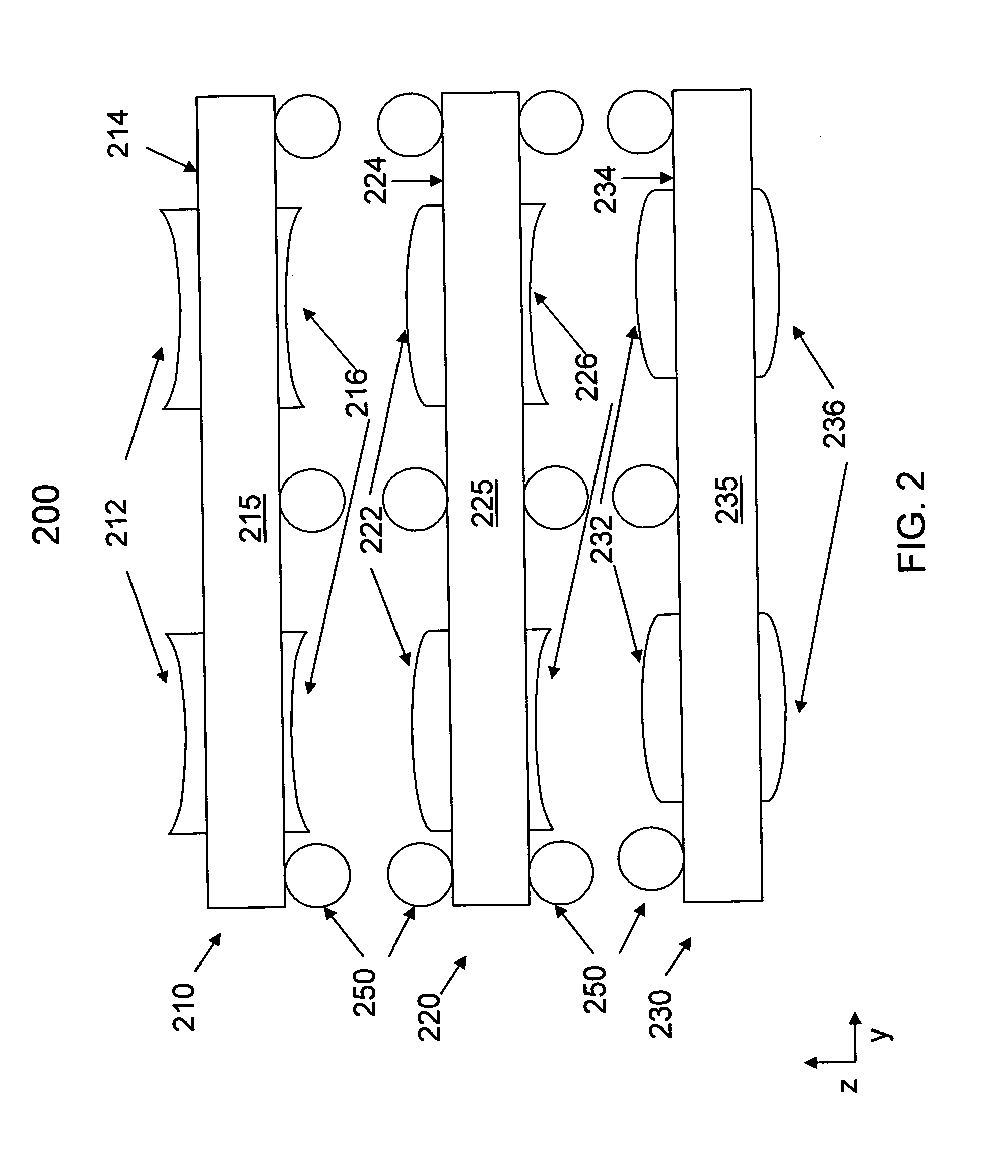 Optical device and associated methods