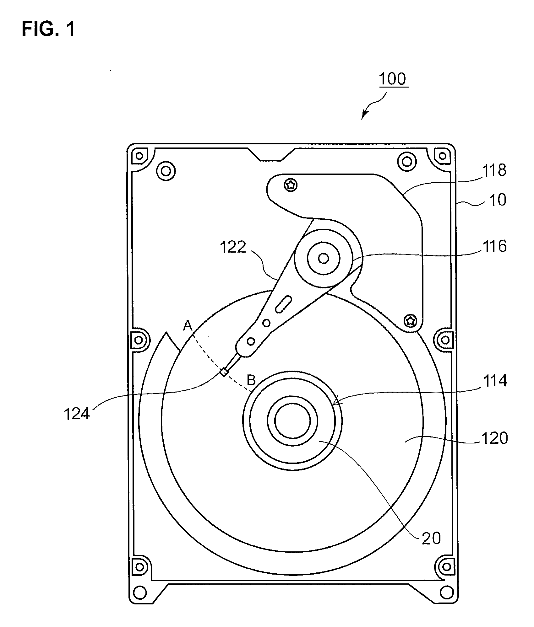 Disk drive device improved in Anti-vibration characteristic