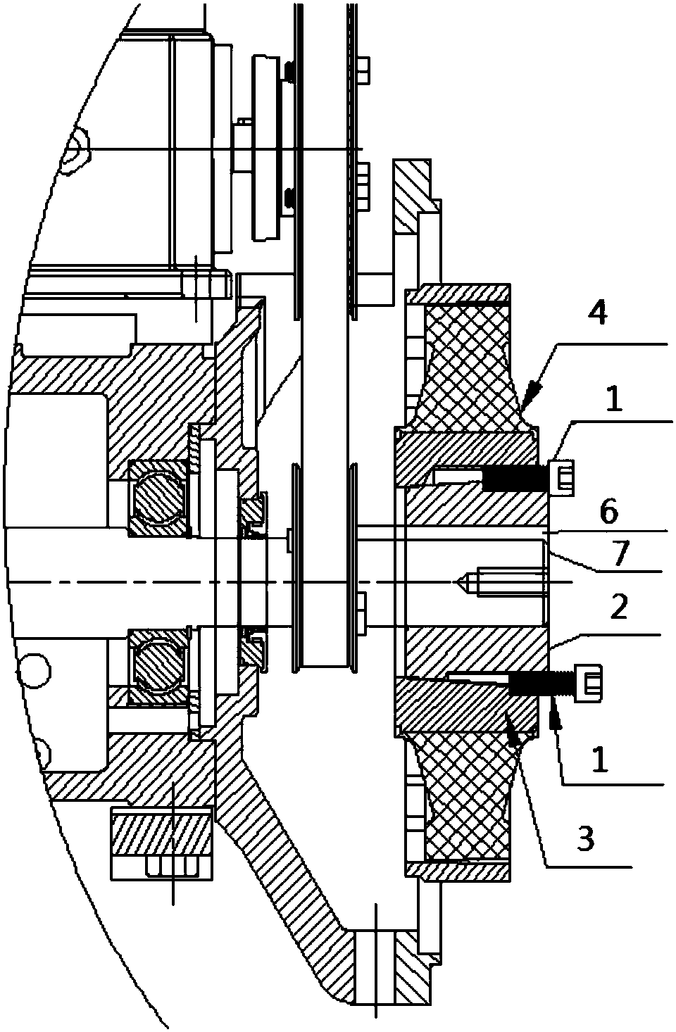 Flexible transmission diesel coupling