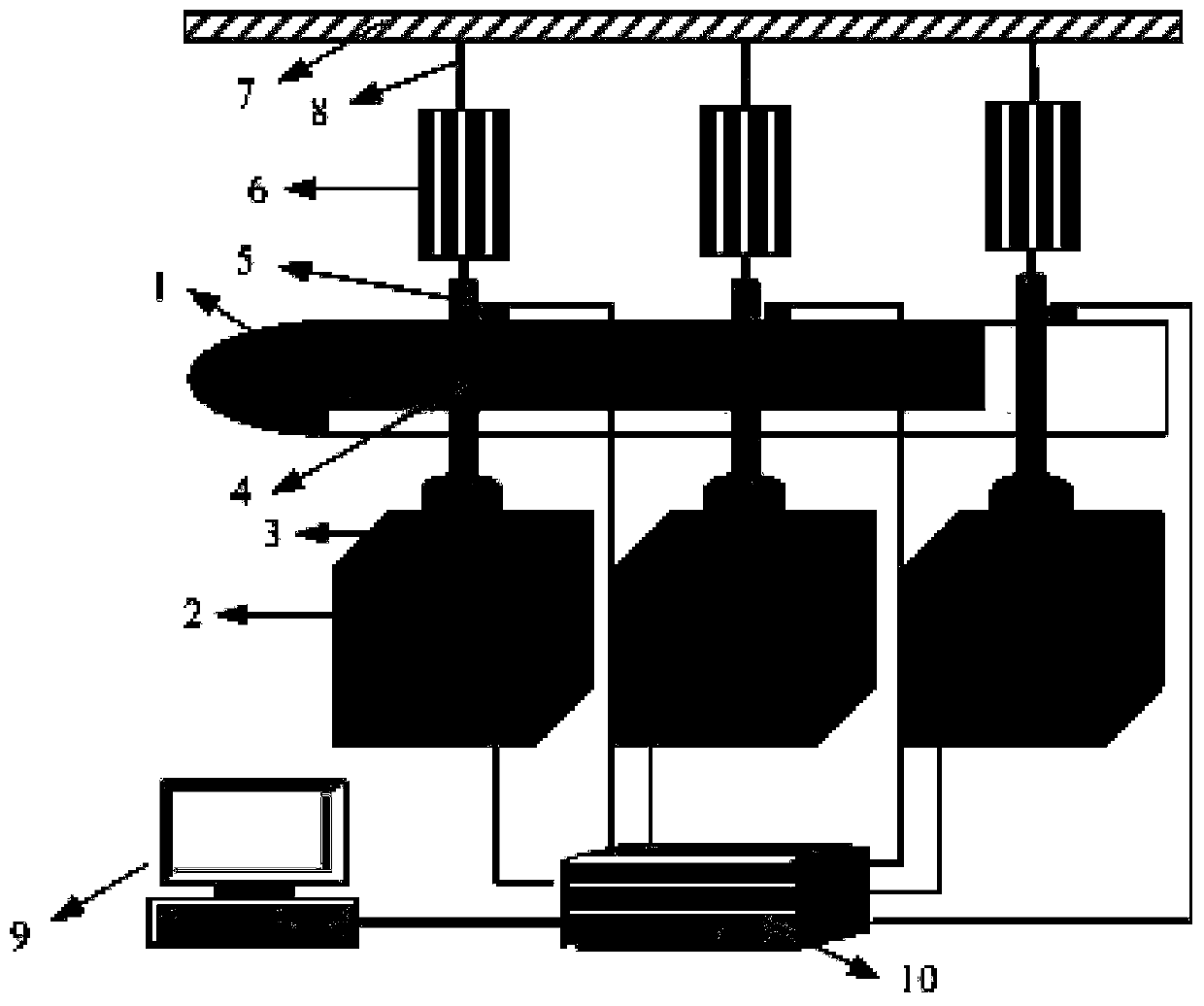 Vibration system comprising plurality of vibration tables and vibration test method