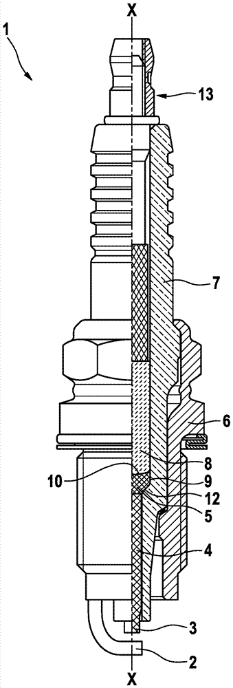 Spark plug and method for producing a spark plug