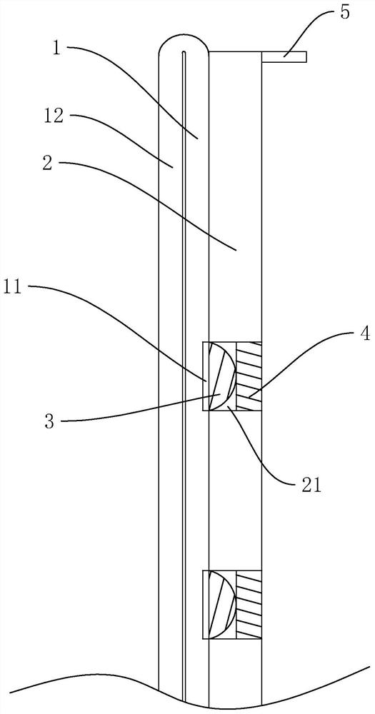 Installation structure applied to mini LED and manufacturing method thereof