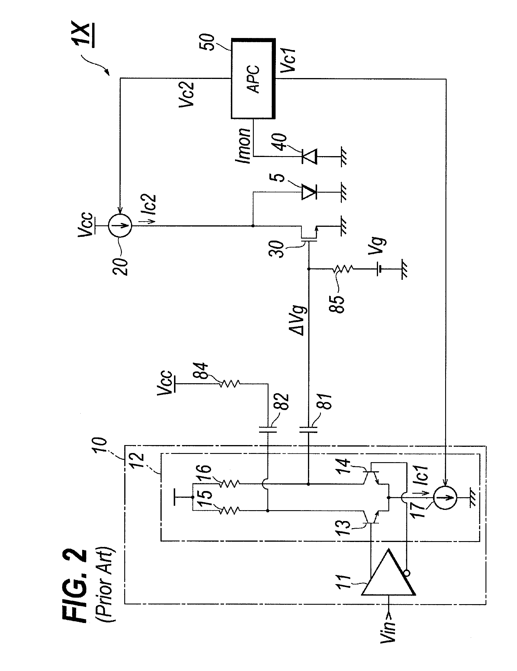 Shunt driver circuit for semiconductor laser diode