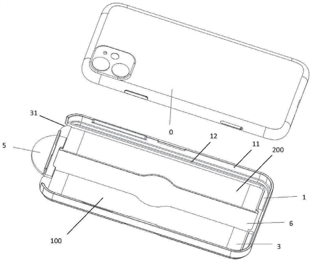 Screen protection film assembly and film sticking device for screen protection film