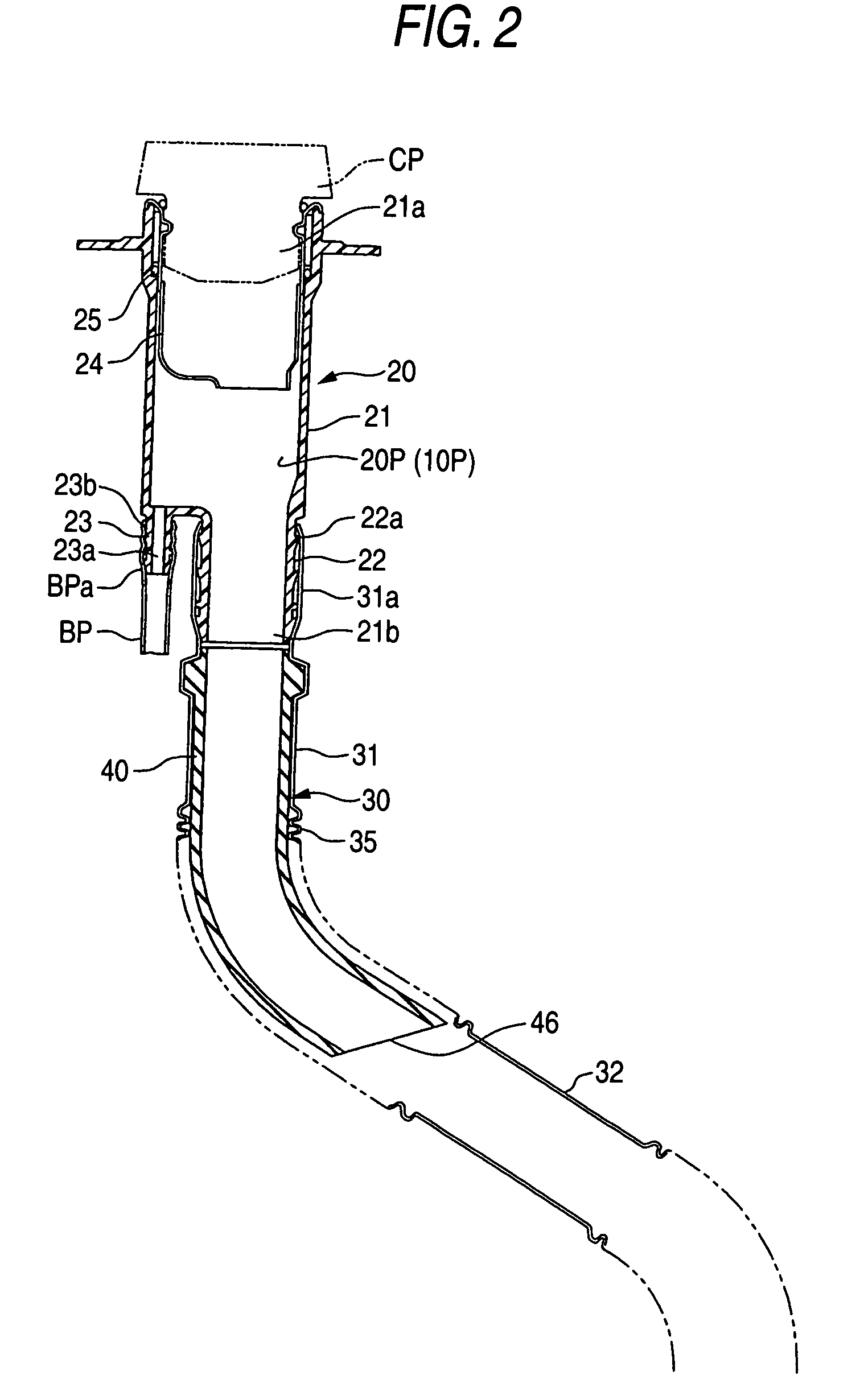 Filler pipe