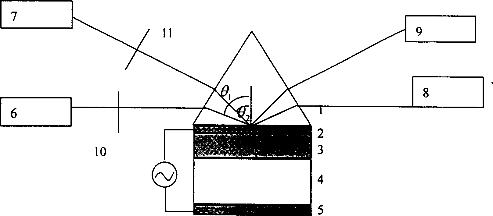 Method for modulating multipath light simultaneously using waveguide resonance mode and modulator