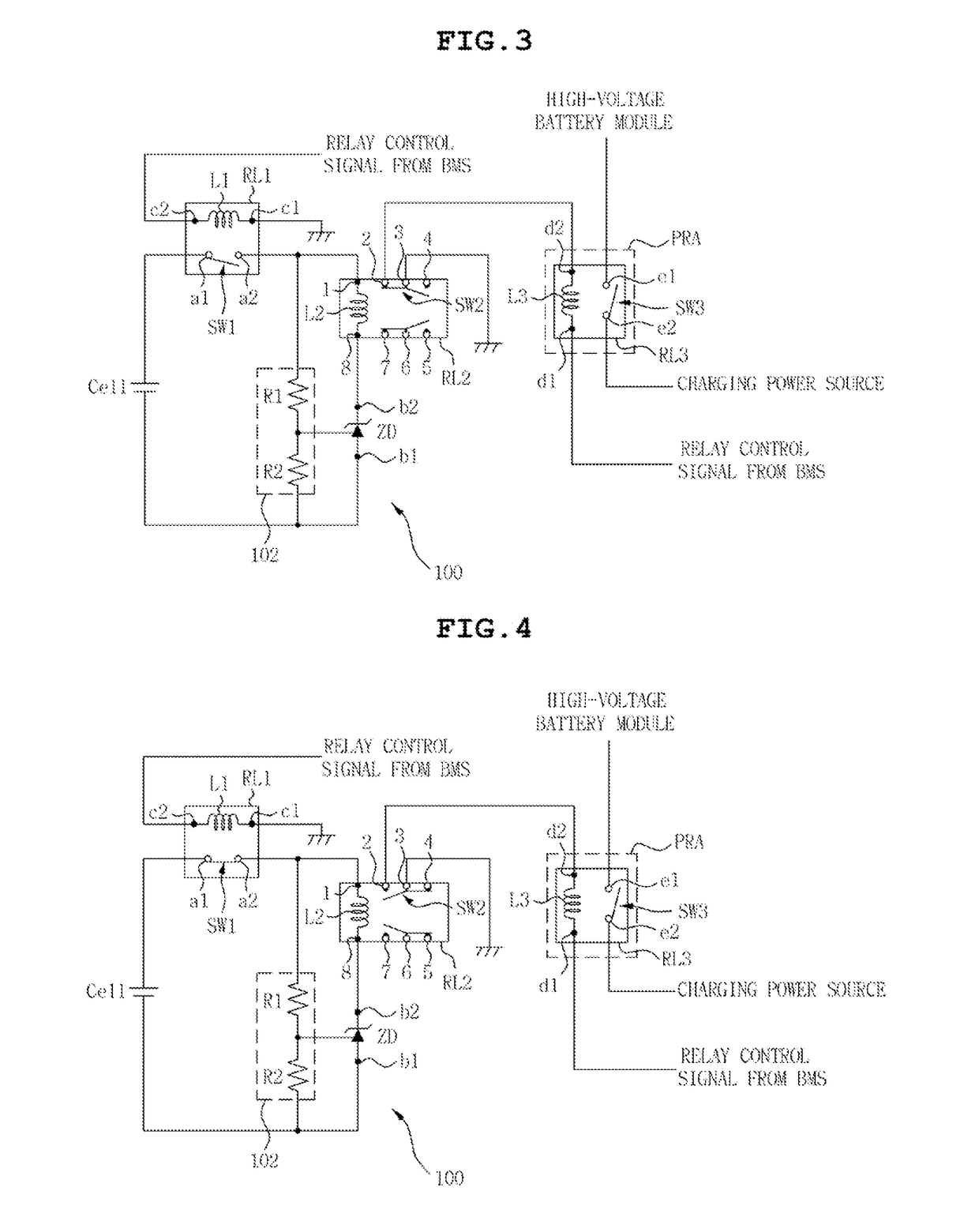 Overcharge protection apparatus with minimized power consumption