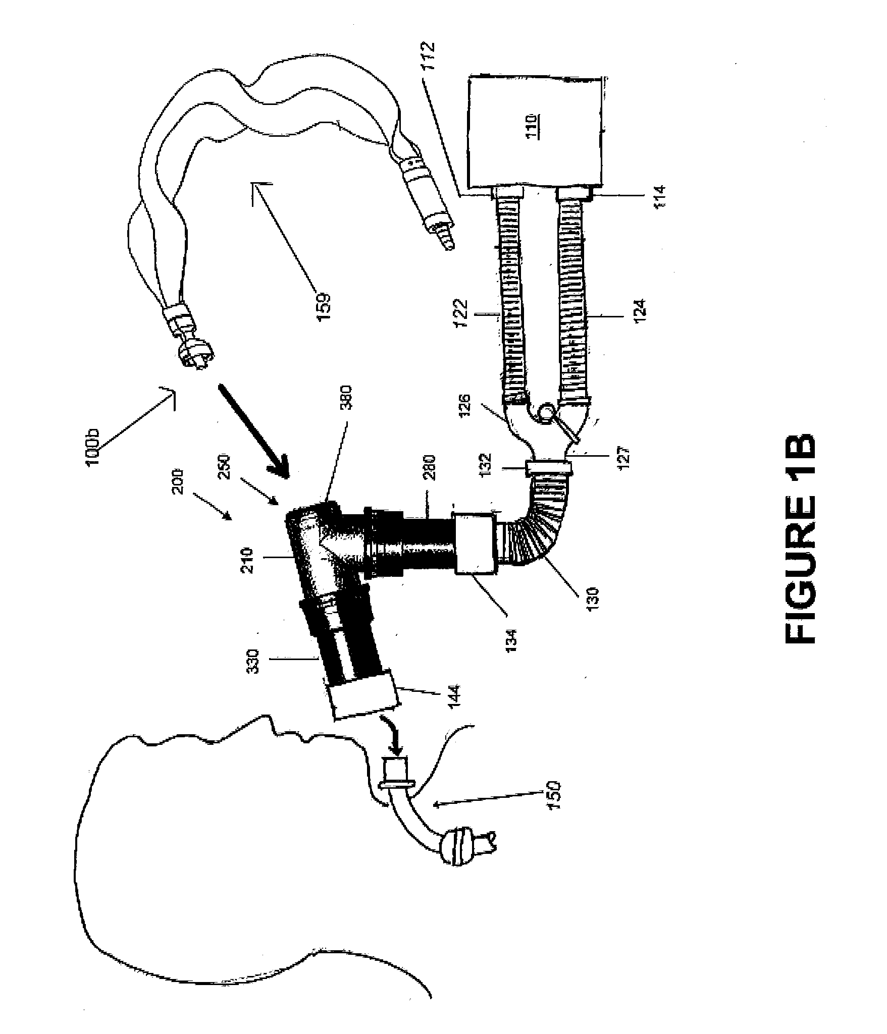 Catheter mount with suction port