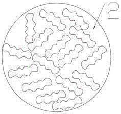 Novel multifunctional cladding yarn and preparation method