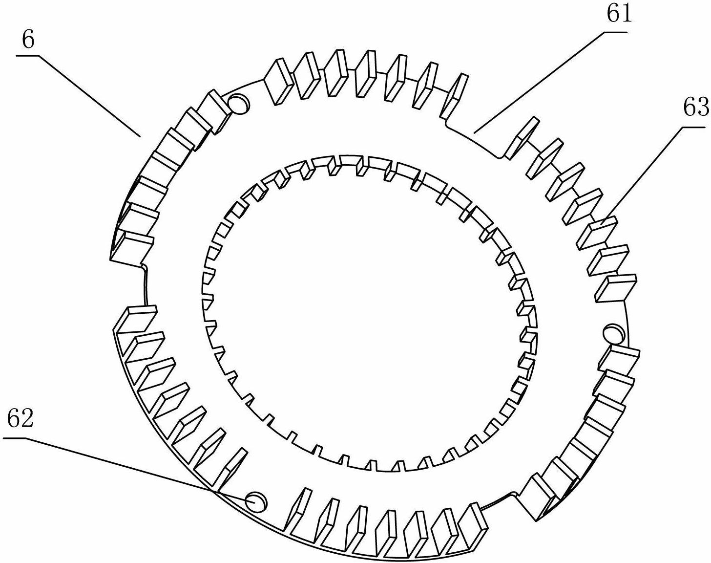 Four-speed electromagnetic fan clutch