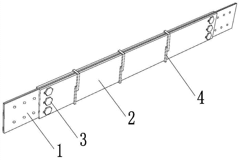 Shearing type buckling-restrained energy dissipation brace