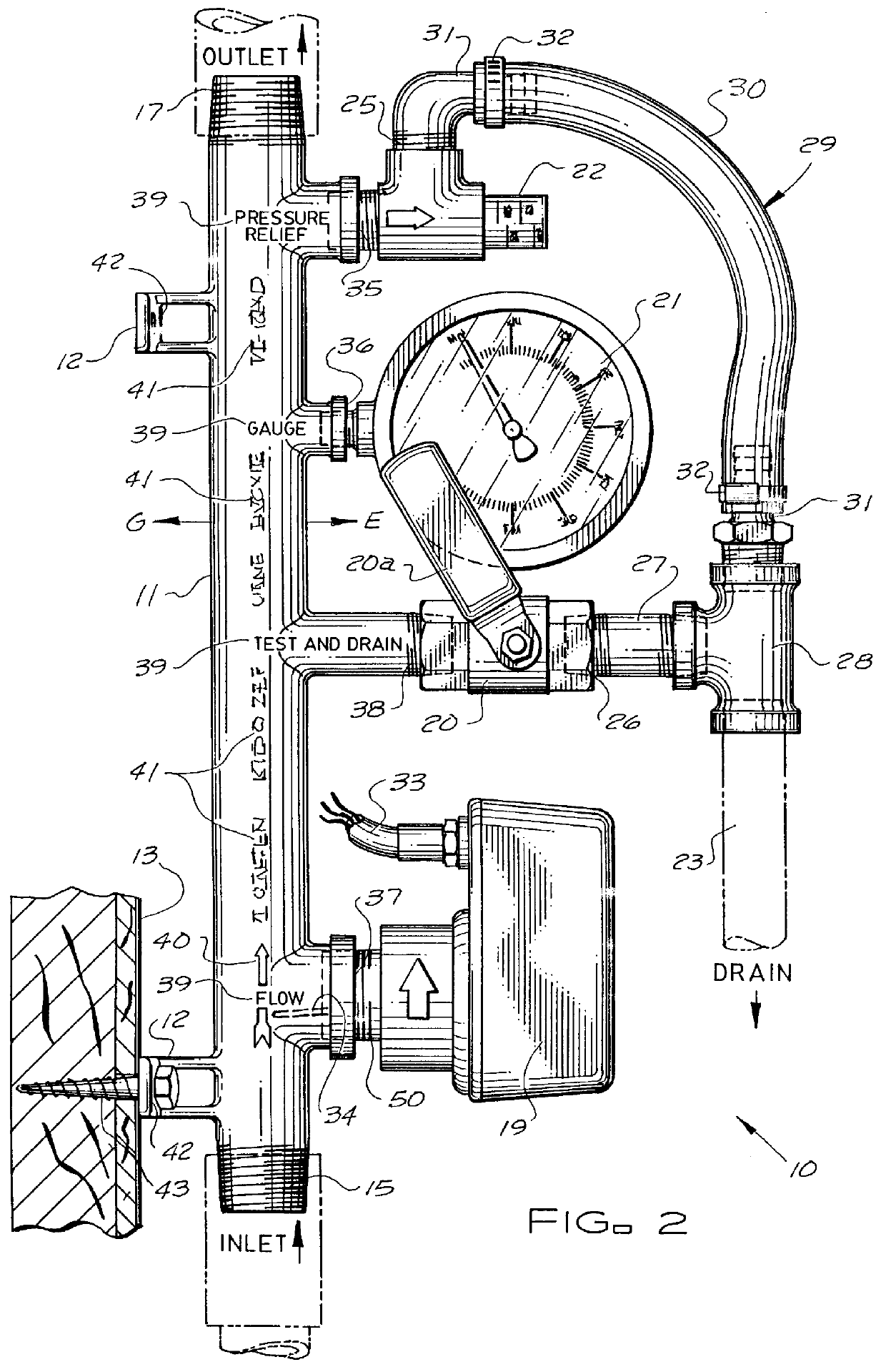 Fire-control sprinkler system riser means