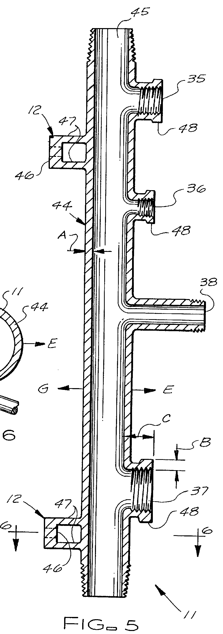 Fire-control sprinkler system riser means