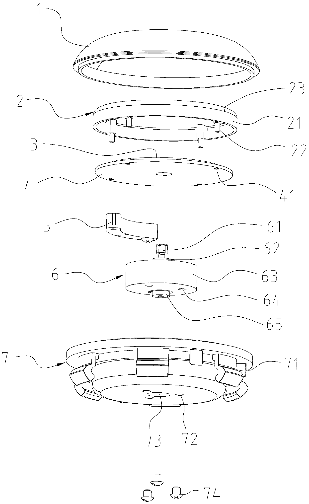 Hub orienting and light-emitting vehicle logo