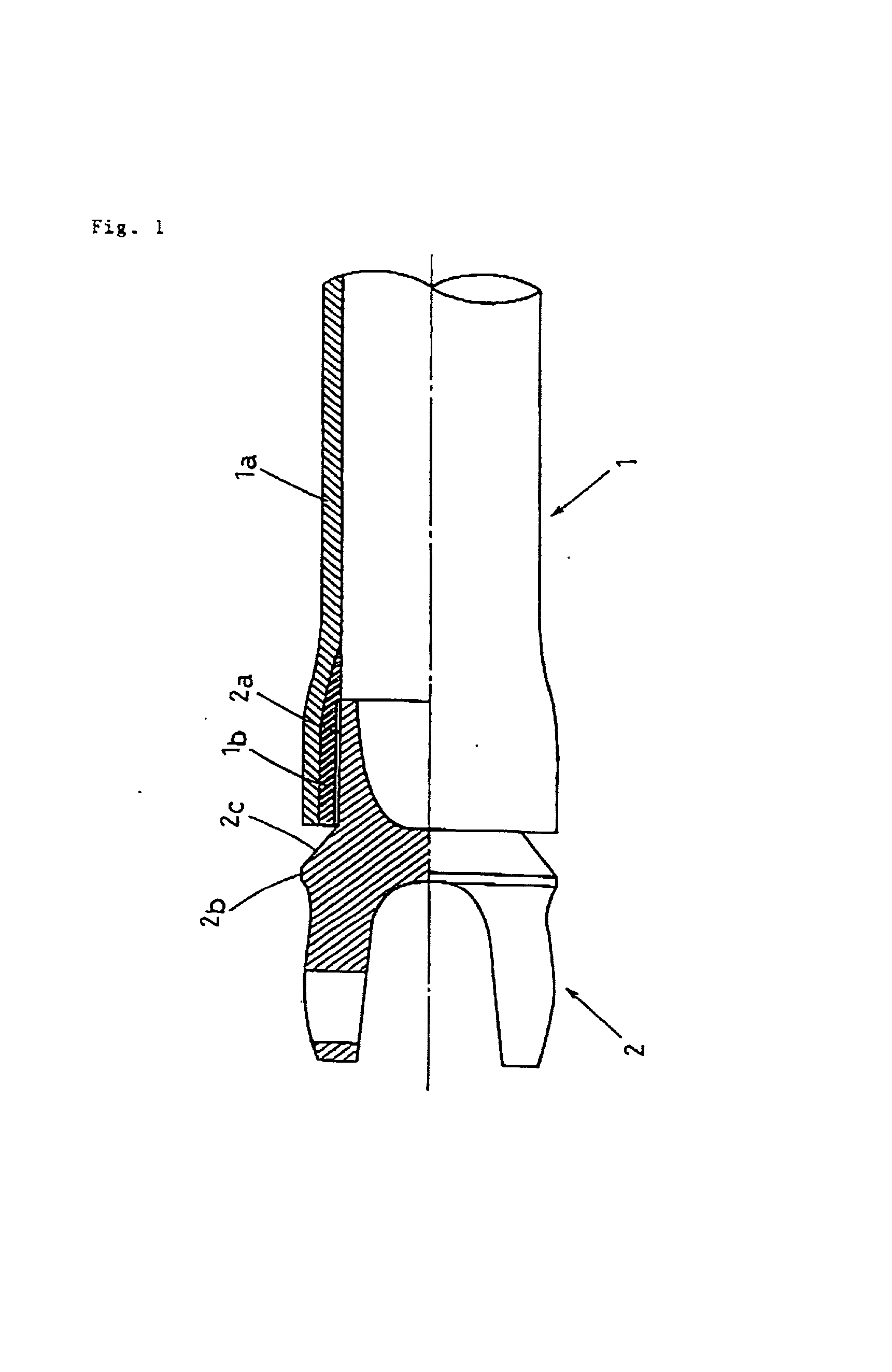 Shock absorbing tube