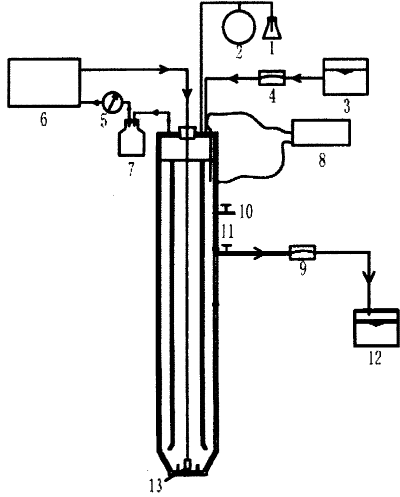 Methanation, denitrification and anammox coupling process based sewage treatment process