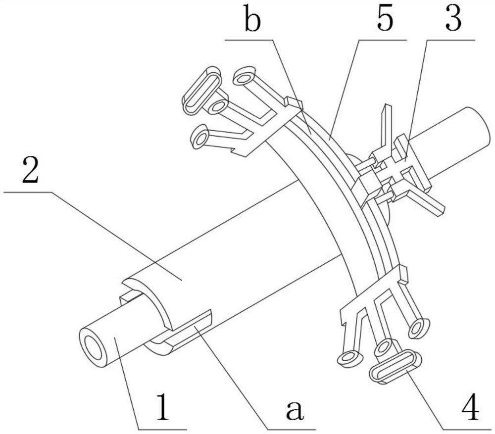 An oral catheter holder