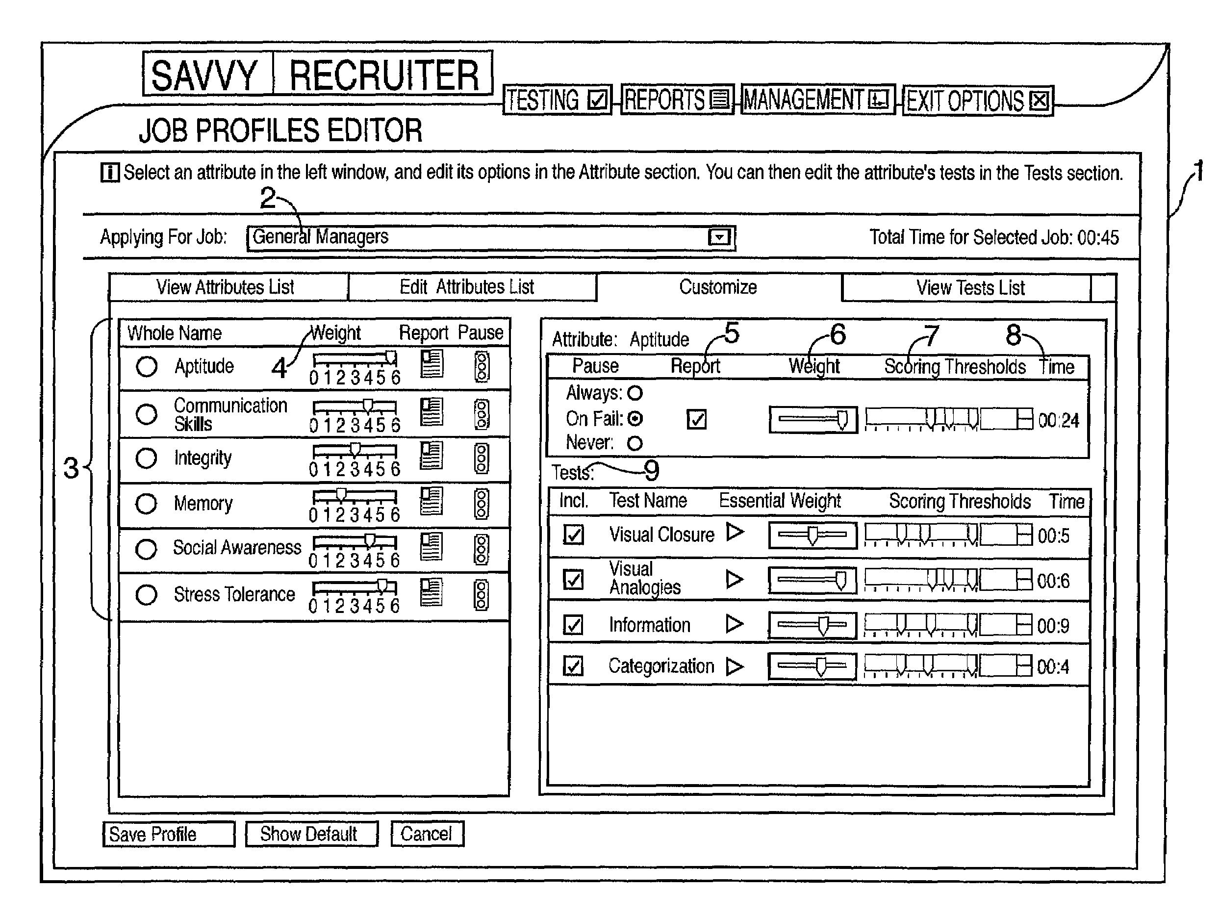 Application of multi-media technology to computer administered vocational personnel assessment